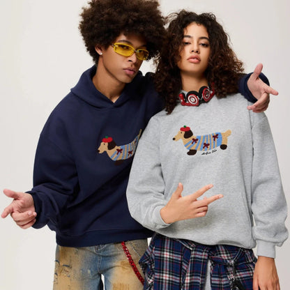 Aïcha | Sweat à capuche oversize graphique pour femme - Image 5