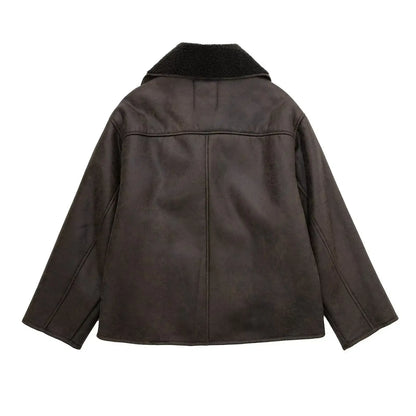Ariane | Veste Shearling Oversize Femme - Image 5