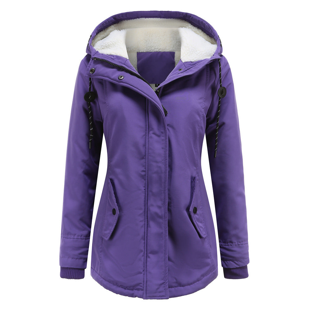 Maéva | Veste à Capuche Doublée en Molleton pour Femme - Image 6