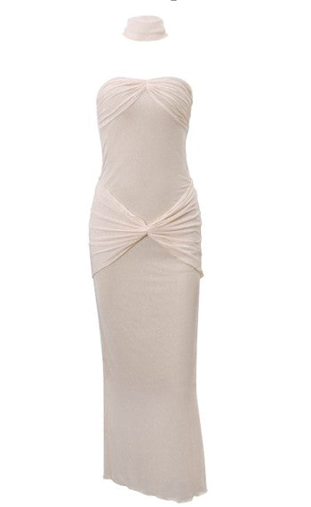 Océane | Robe Maxi Moulante Bustier Femme