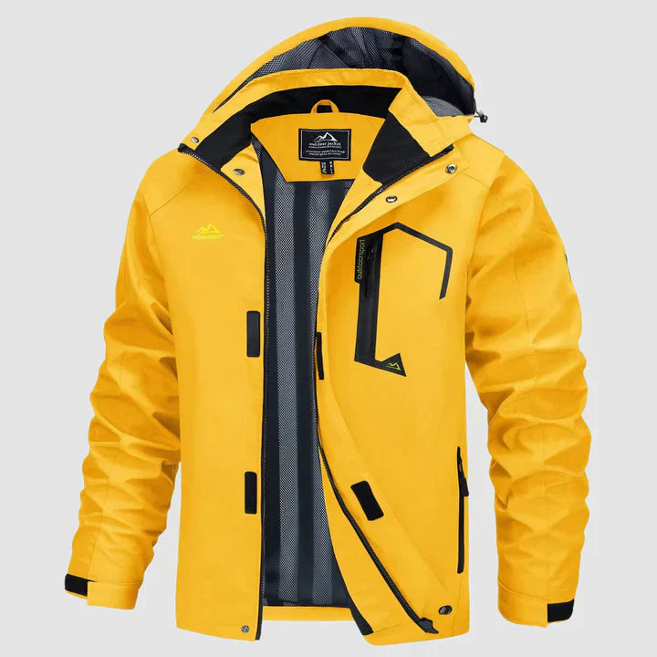 Timothée | Veste d'extérieur imperméable à capuche pour homme - Image 3