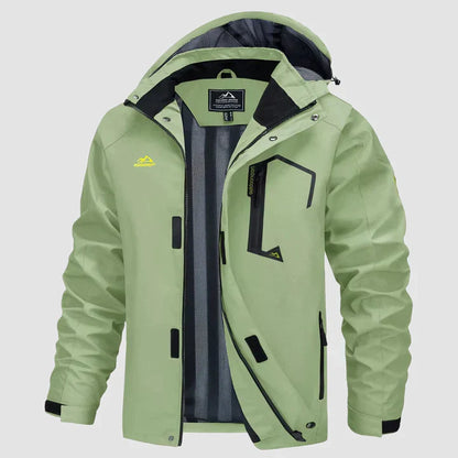 Timothée | Veste d'extérieur imperméable à capuche pour homme - Image 1