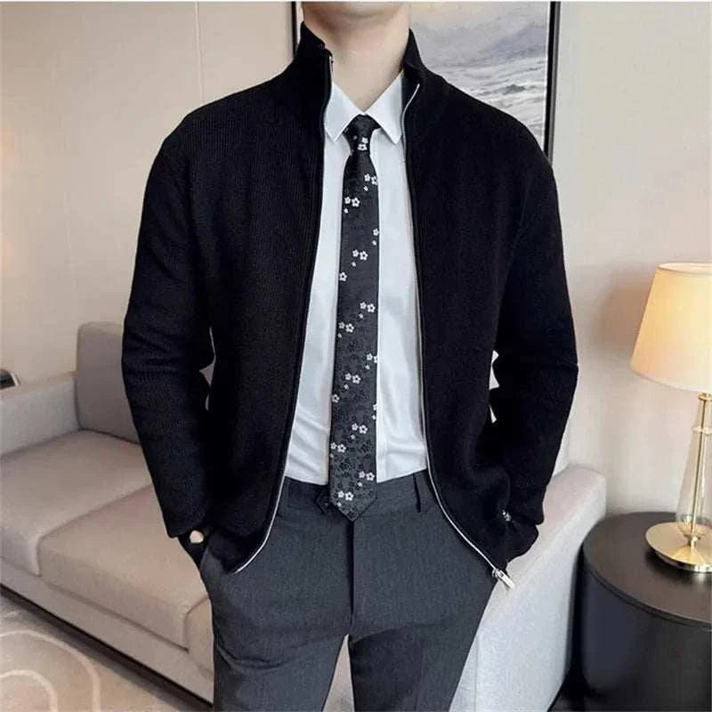 Amaury | Pull zippé intégral pour homme - Image 4