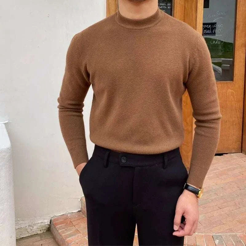 André | Pull ajusté en tricot pour homme - Image 7