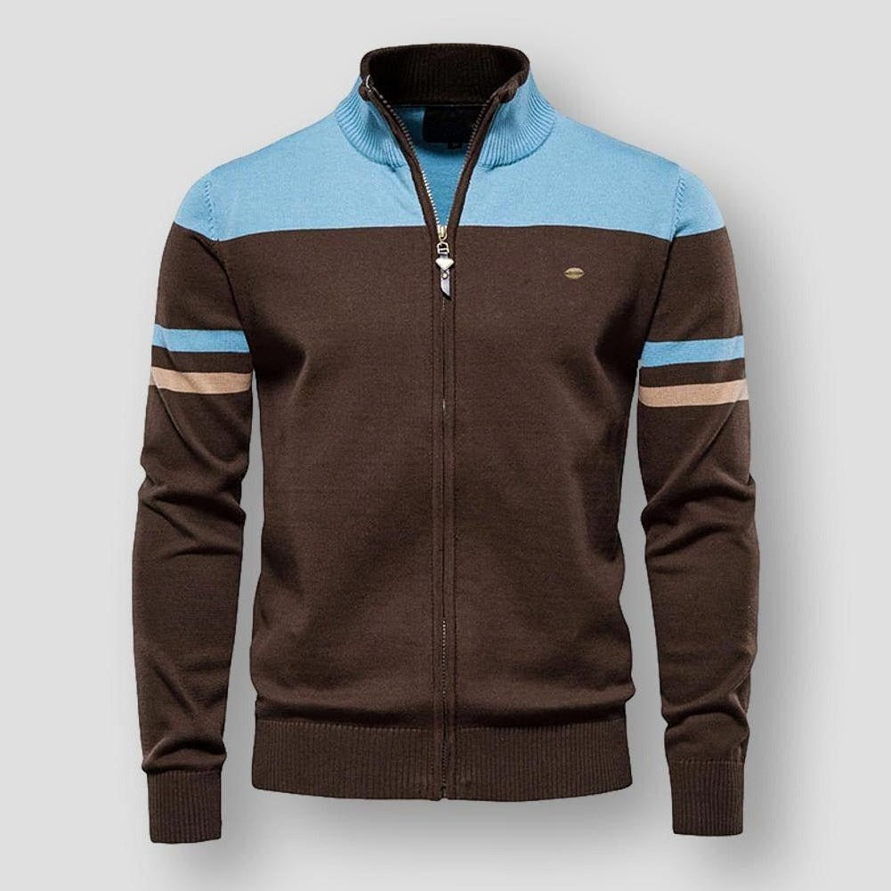 Éric | Cardigan Zippé Homme - Image 1
