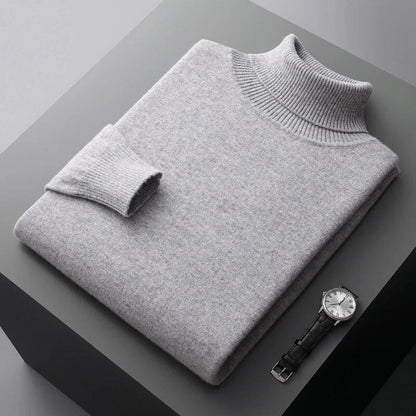 Mika | Pull Homme Col Roulé Manches Longues - Image 6