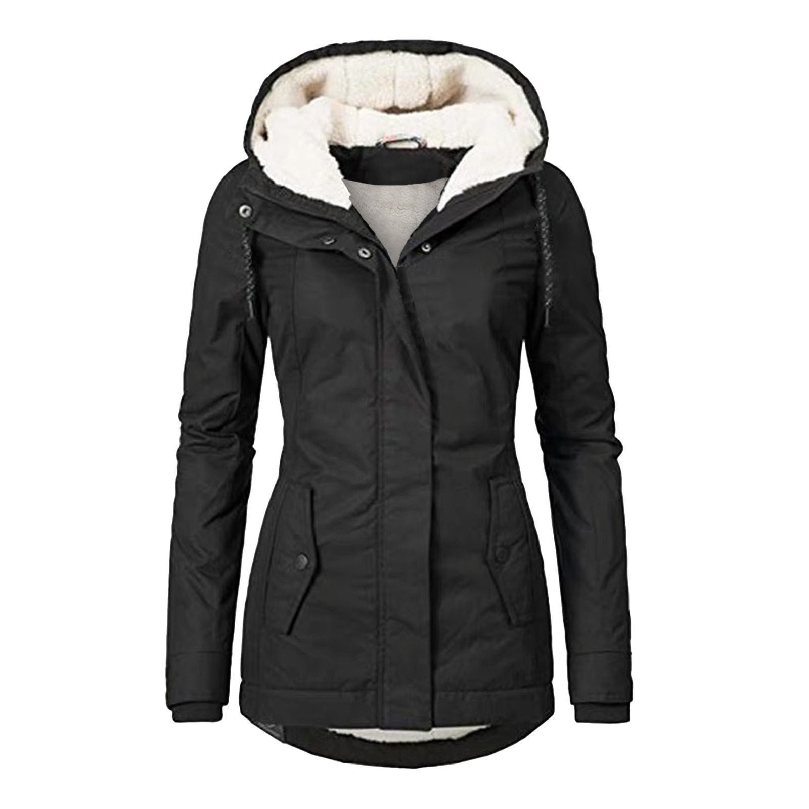 Élise | Parka à Capuche pour Femme - Image 1