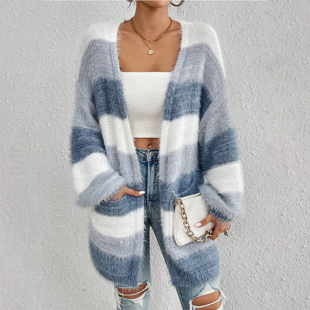 Judith | Cardigan Oversize Femme - Image 1
