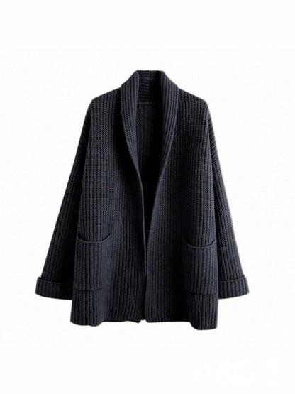Yvette | Cardigan Long Oversize Femme - Image 5