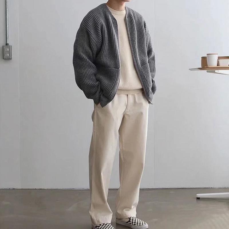 Timothée | Cardigan en maille élégant pour hommes - Image 1