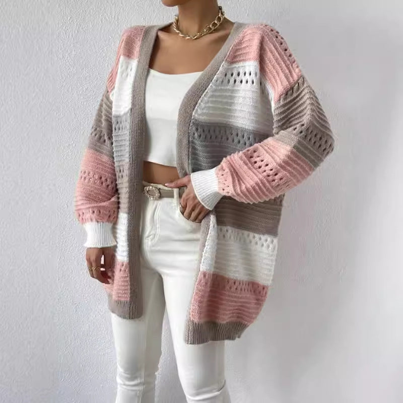 Mercedes | Cardigan Tricot Oversize Femme - Image 1