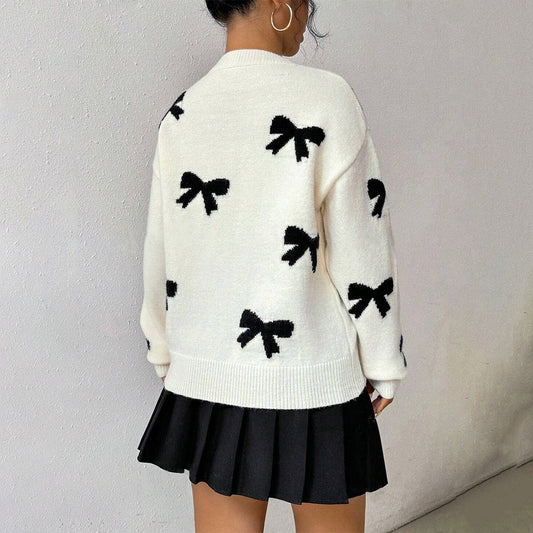 Frédérique | Pull ample à col rond pour femme - Image 2