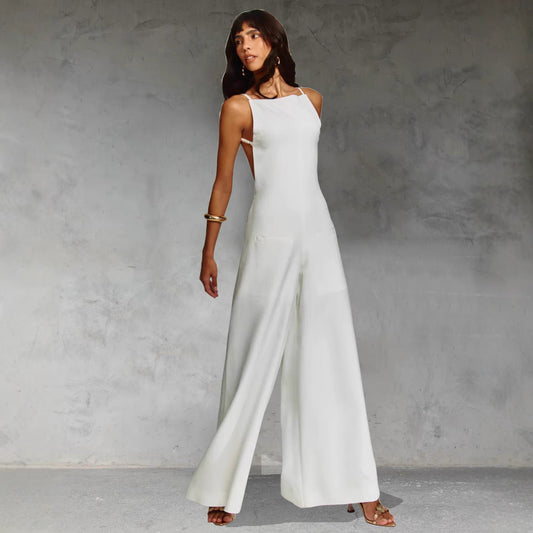 Noëlle | Combinaison pour femmes - Sans manches élégantes et jambes larges pour plus de confort - Image 2