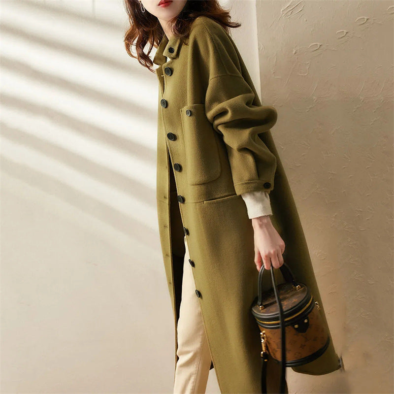 Vania | Manteau Long Boutonné Femme - Image 2