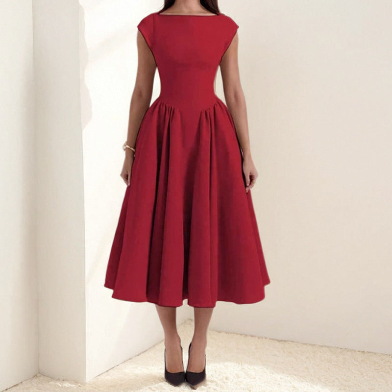 Roxane | Robe midi élégante pour femmes - Image 4