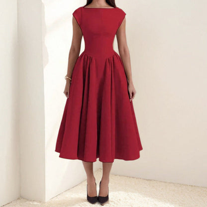 Roxane | Robe midi élégante pour femmes - Image 4