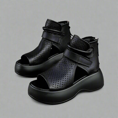 Thérèse | Sandales en cuir élégantes pour un confort optimal - Image 2