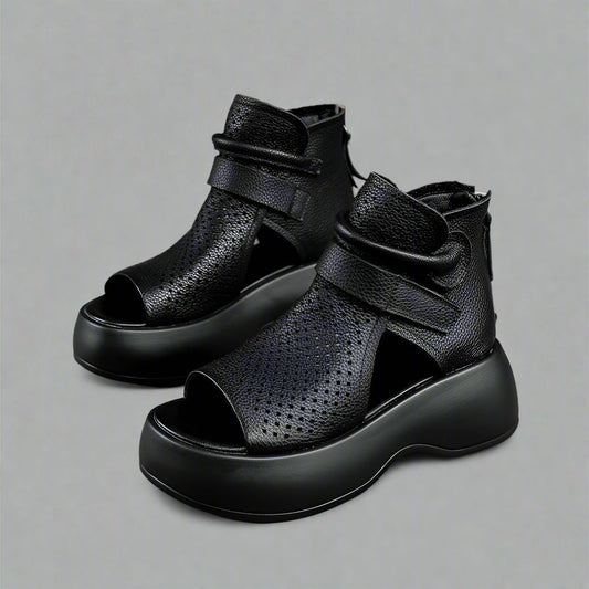 Thérèse | Sandales en cuir élégantes pour un confort optimal - Image 2