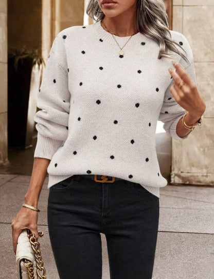 Anaïs | Pull Femme Col Rond Manches Longues - Image 4