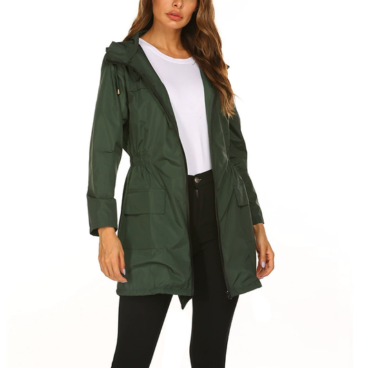 Aude | Veste Anorak Longue et Légère pour Femme - Image 1