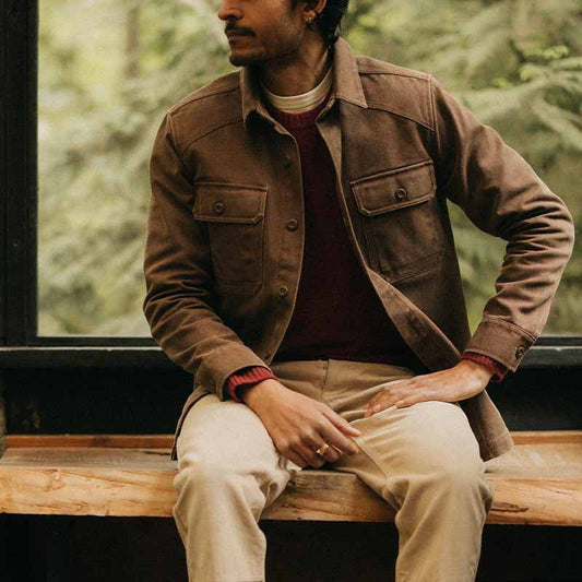 Toumani | Veste chemise homme - 100% coton - Coupe décontractée - Layering décontracté - Image 2