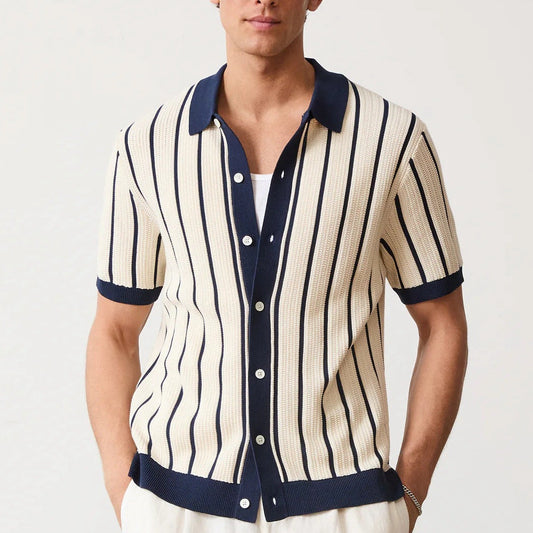 Hugo | Polo rayé pour homme - Image 1