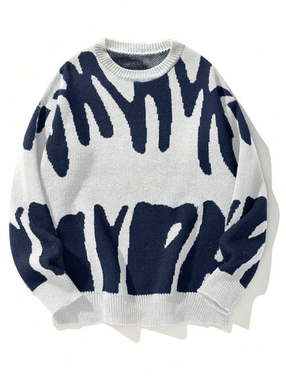 Gabriella | Pull ample à motif pour femme - Image 3