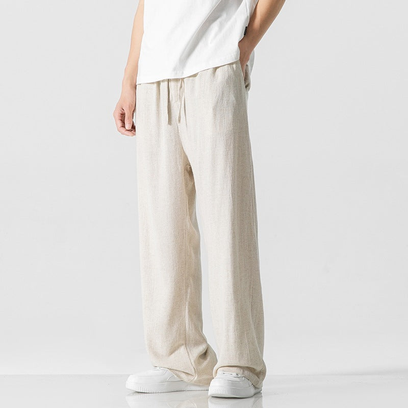 Boris | Pantalon décontracté en lin pour hommes - Pantalon ample et confortable - Image 6
