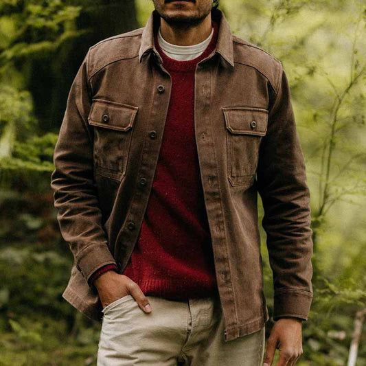 Toumani | Veste chemise homme - 100% coton - Coupe décontractée - Layering décontracté - Image 1
