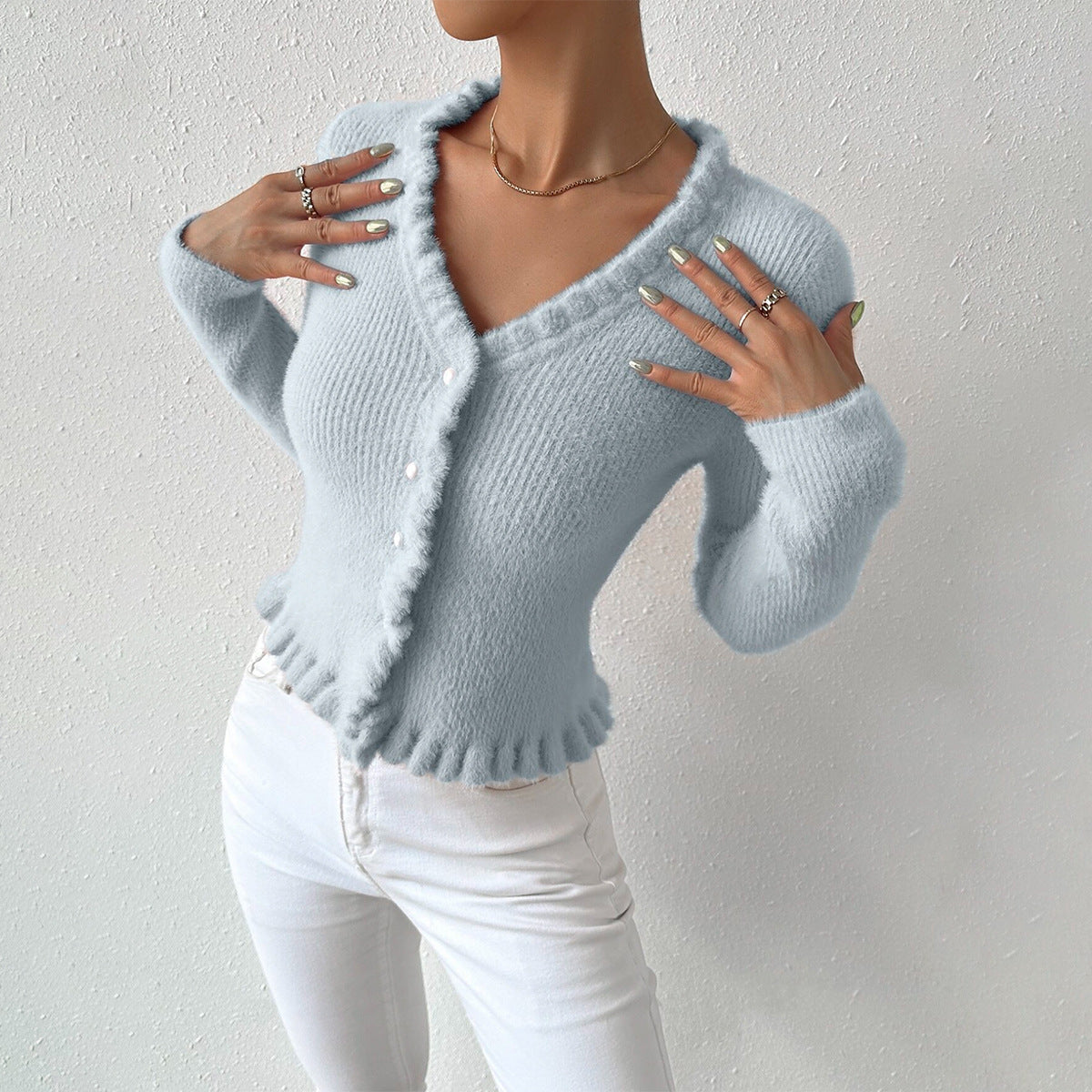 Jade | Cardigan Ajusté Femme - Image 2