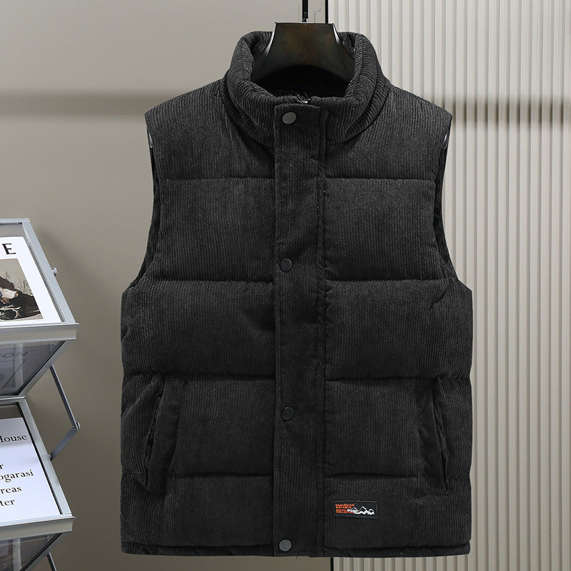 Josué | Gilet matelassé en velours côtelé pour homme - Image 4