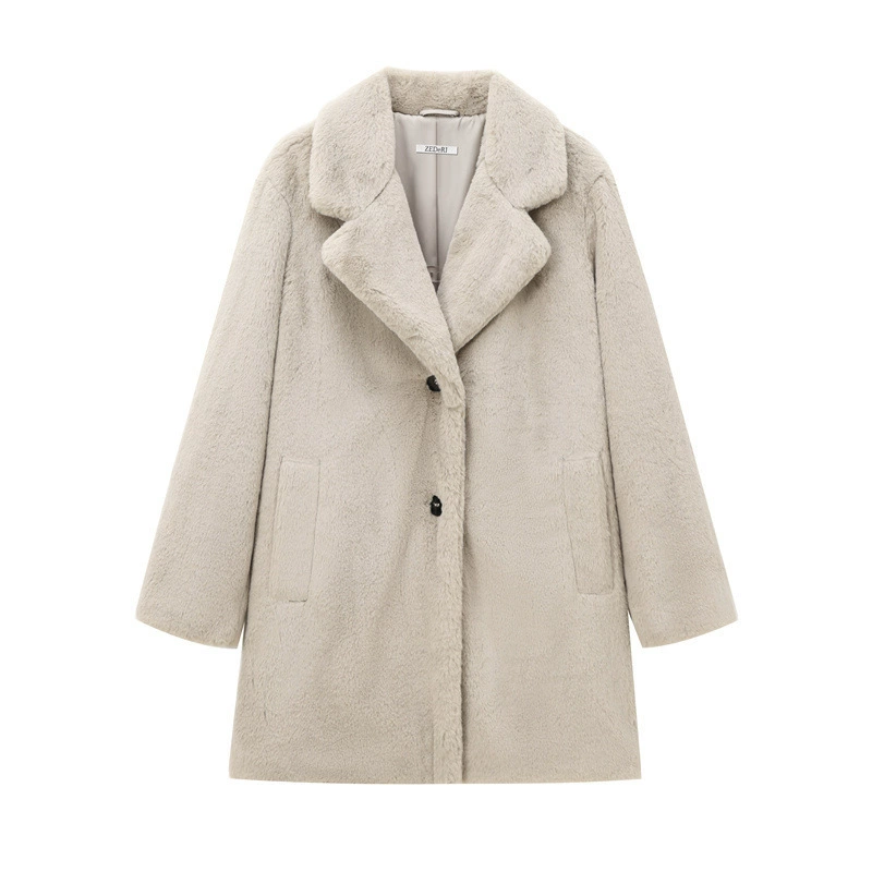 Anaïs | Manteau Teddy Oversize Femme - Image 3