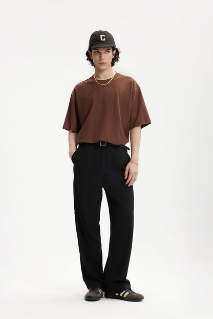 Sylvain | Pantalon de costume homme - Jambe large - Image 4