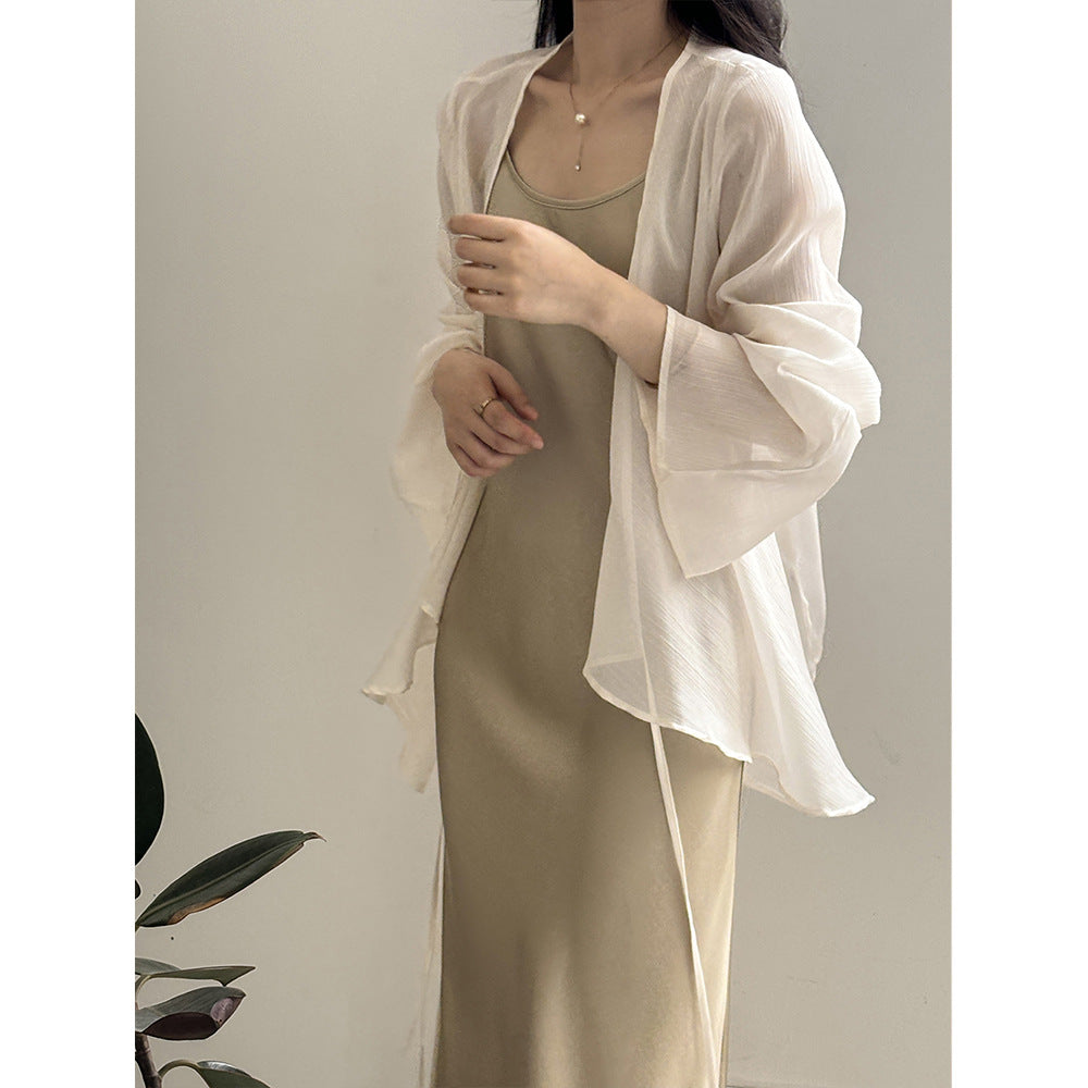 Mélina | Cardigan Léger Ouvert Femme - Image 5
