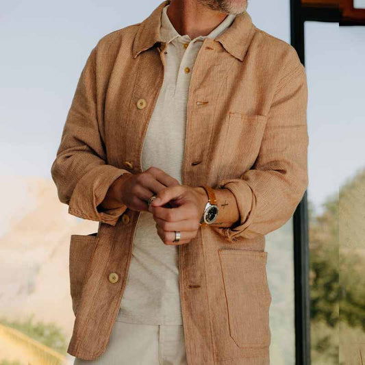 Germain | Veste de chemise confortable et décontractée avec poches plaquées - Image 2