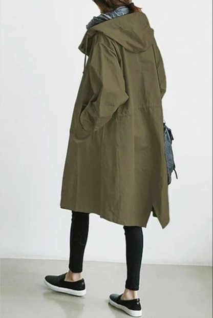 Angela | Trench Long à Capuche pour Femme - Image 7