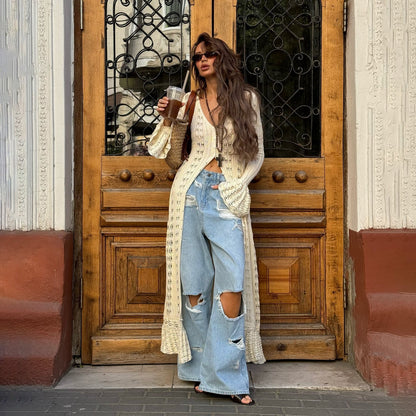 Clara | Gilet Long Femme - Image 2