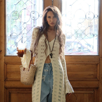 Clara | Gilet Long Femme - Image 3
