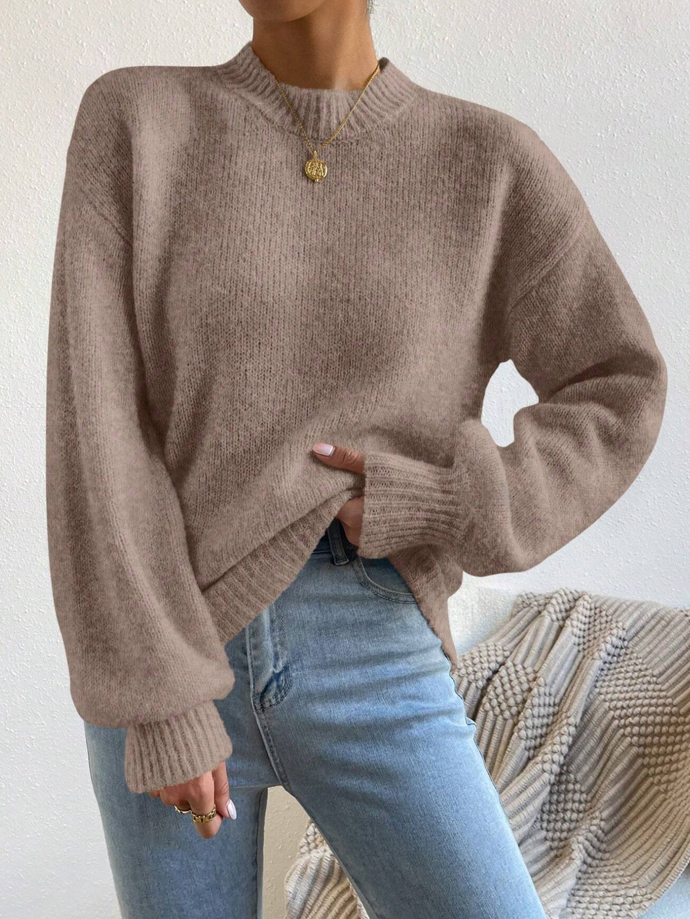 Oriane | Pull court ample pour femme - Image 3