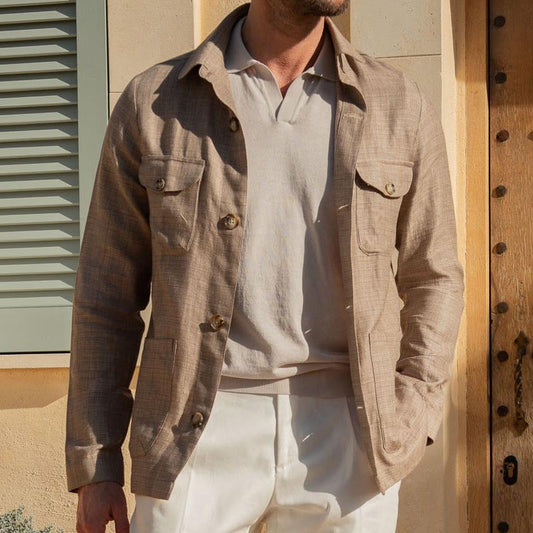 Chris | Veste de style décontracté à poches pour un confort quotidien - Image 1