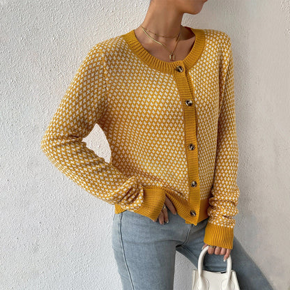 Hortense | Cardigan Femme Boutonné à Manches Longues - Image 3