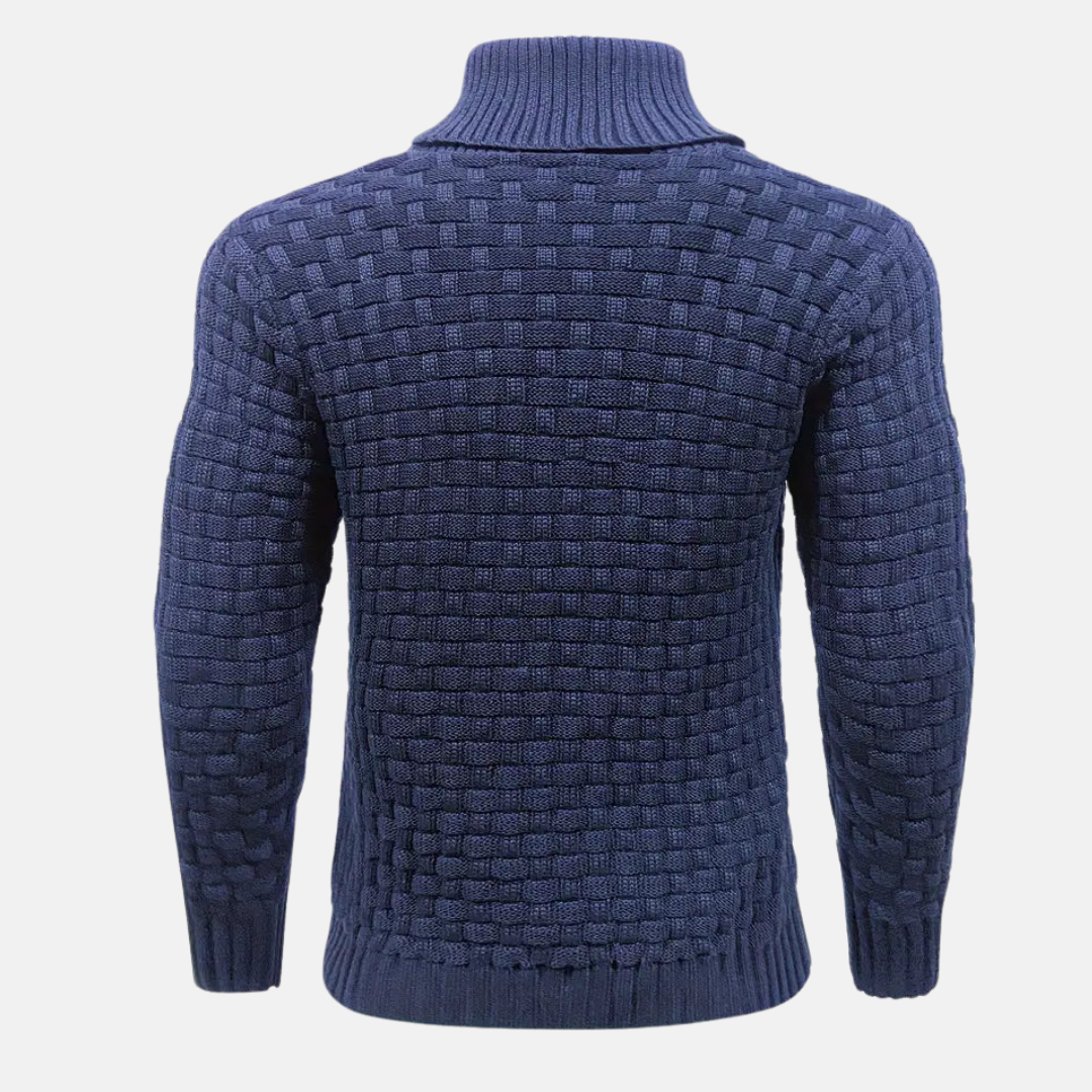 Aubin | Pull Homme Col Châle - Image 3
