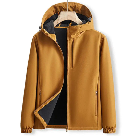 Xav | Veste zippée à capuche pour homme - Image 1