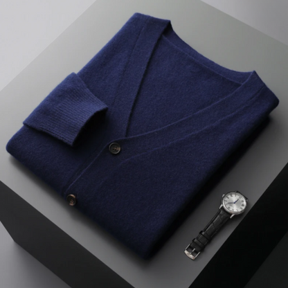 Stéphane | Cardigan Homme Col V Boutonné - Image 11