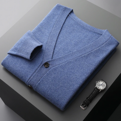Stéphane | Cardigan Homme Col V Boutonné - Image 8