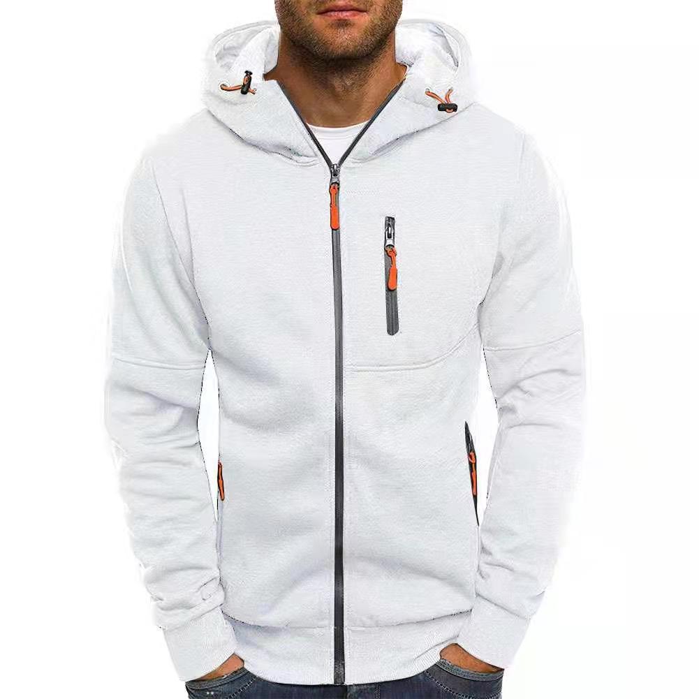 Erwan | Sweat à Capuche Zippé Ajusté Homme - Image 13