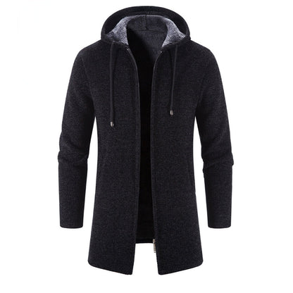 Stéphane | Veste Longue à Capuche pour Homme - Image 17