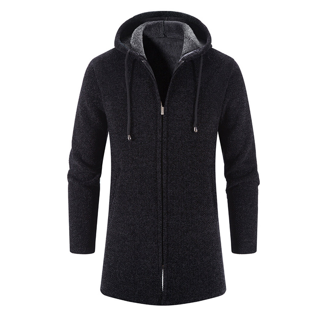 Stéphane | Veste Longue à Capuche pour Homme - Image 4