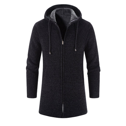 Stéphane | Veste Longue à Capuche pour Homme - Image 4