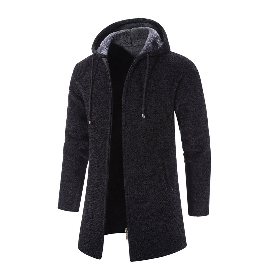 Stéphane | Veste Longue à Capuche pour Homme - Image 5